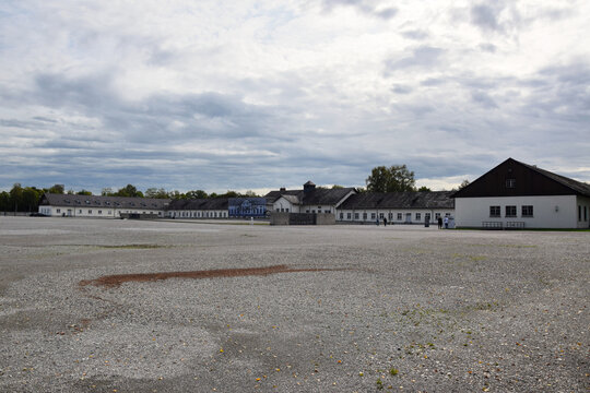 Barracks of KZ Dachau - Nazi Concentration Camp in Dachau