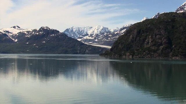 Beautiful landscape in Glacier Bay National Park and Preserve, Alaska.
