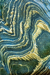 Stoneware with abstract shapes from the crystallization of volcanic rock create unique in the...