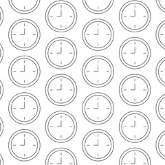 time clocks pattern style