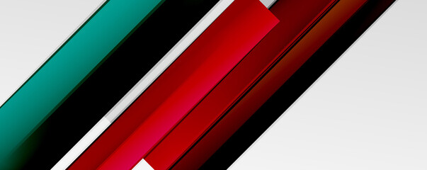 Color abstract lines trendy geometric background for business or technology presentation, internet poster or web brochure cover, wallpaper