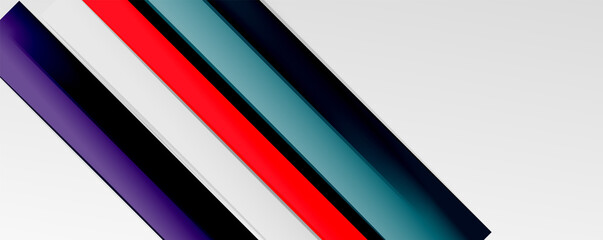 Color abstract lines trendy geometric background for business or technology presentation, internet poster or web brochure cover, wallpaper