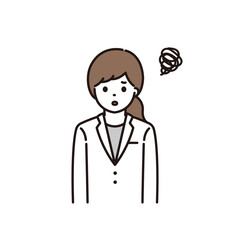 女性 薬剤師 医師 イラスト