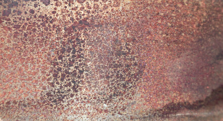 Panoramic grunge rusted metal texture, rust and oxidized metal background. Old metal iron panel.

