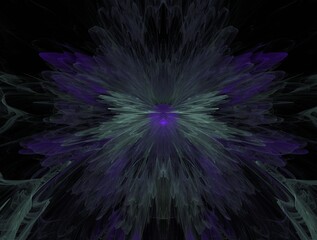 Fototapeta premium Imaginatory fractal background generated Image