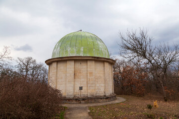 Fototapeta premium settlement Scientific in Crimea, observatory