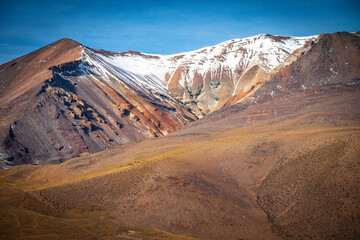 Fototapeta na wymiar volcano in bolivia, altiplano