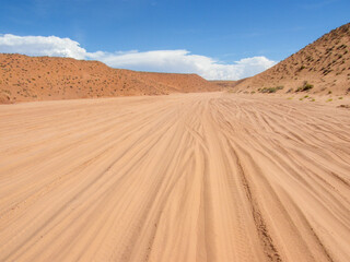 Fototapeta na wymiar Antelope Canyon in Arizona USA Wüste Sand 
