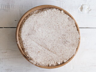 dried wheat germ for grinding flour
