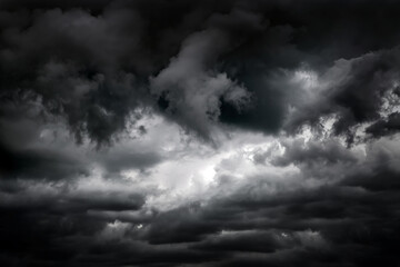 Obraz premium Dark Storm Clouds