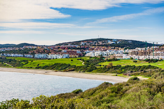 La Alcaidesa urbanization on Costa del Sol, Andalusia Spain.