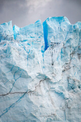 Obraz premium close up of perito moreno glacier, los glaciares national park, patagonia, argentina