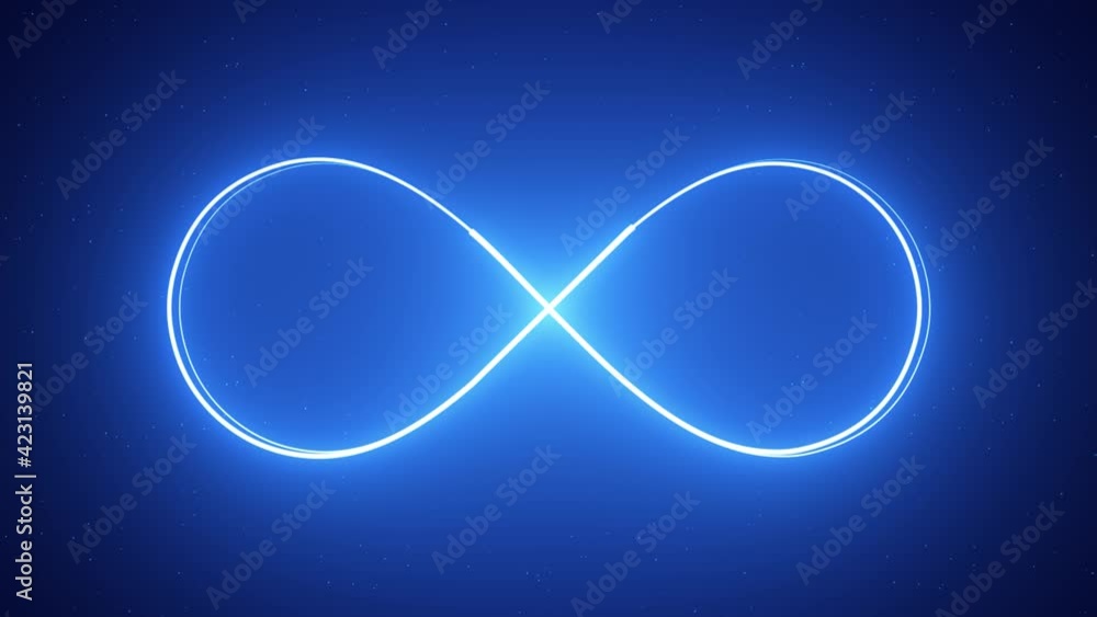 Poster Abstract 3D infinite loop symbol loop neon loop infinite endless symbol Loop Animation. endless neon endless infinite laser symbol laser neon laser infinite spectrum symbol spectrum neon spectrum.
