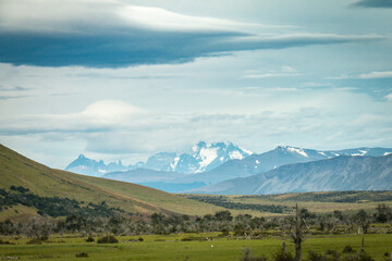 Fototapeta na wymiar torres del paine national park, patagonia, chile, 