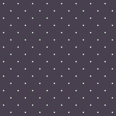 Seamless pattern - small light dots on a dark warm slate gray background. Mat graphic texture for design. Vector illustration, EPS.