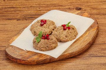 Georgian cuisine - pkhali from beans