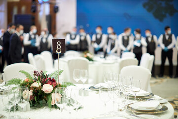 wedding table setting