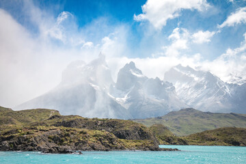 Torres del Paine National Park, Patagonia, Chile, cuernos, horns