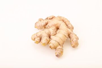 Natural organic raw ginger root