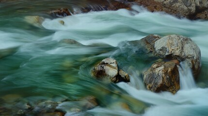 Stream in mountains