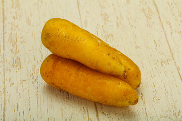 Natural food - Raw Yellow carrot