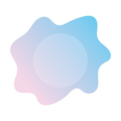 Abstract modern fluid gradient, graphic elements liquid shape. Vector with liquid shapes. Vector illustration