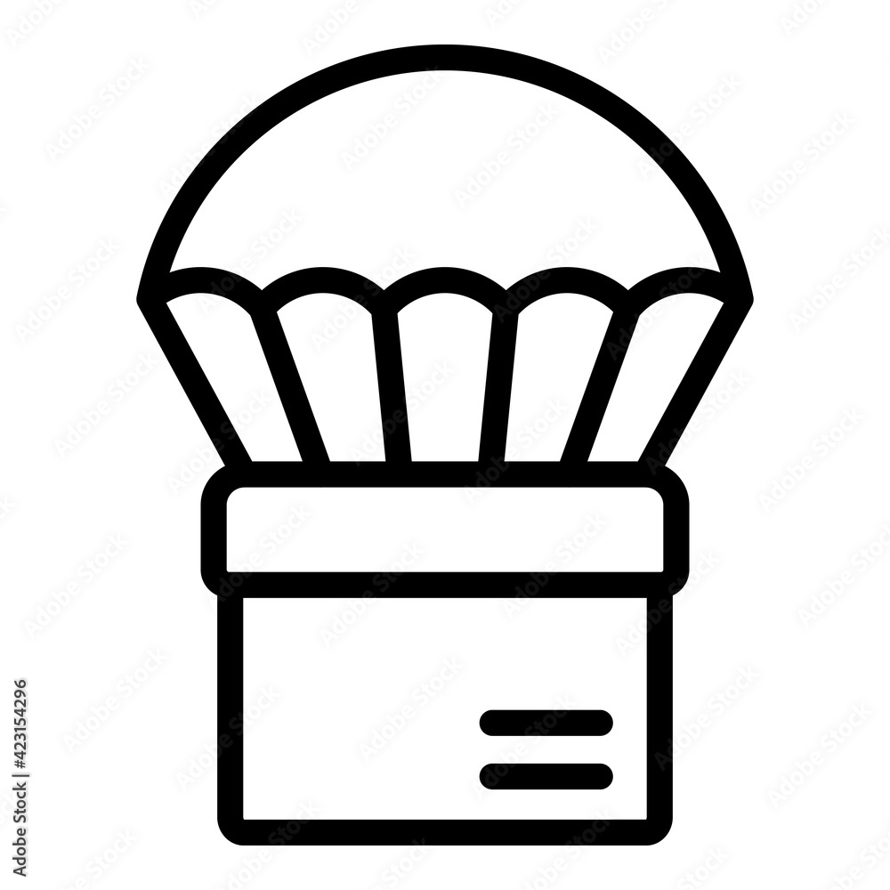 Poster help donation icon. outline help donation vector icon for web design isolated on white background