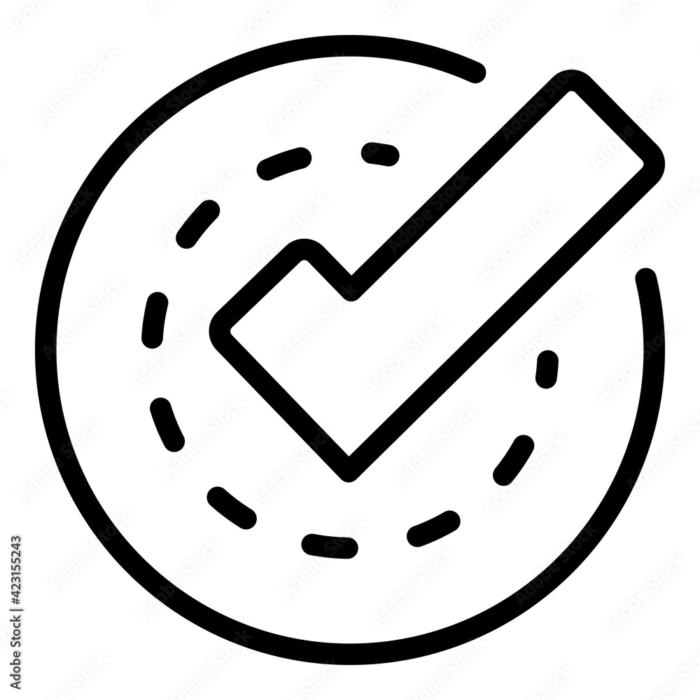 Aufkleber ssl certified icon. outline ssl certified vector icon for web design isolated on white background