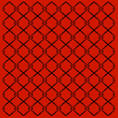 Fototapeta premium Luxury design elements, Aztecs orange black