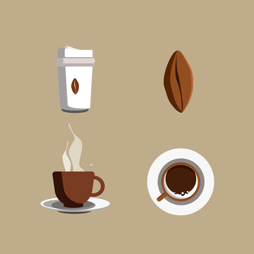 Coffee vector illustration for coffee design