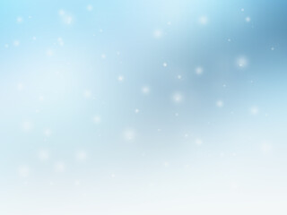 Fototapeta na wymiar abstract christmas blue background with snowflakes