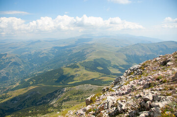 Fototapeta na wymiar Mountains in Albania ( Gjallica Mountain 2489m)
