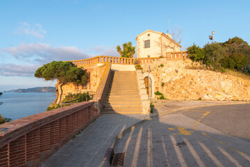 Hermitage Sant Elm in Sant Feliu de Guixols, Costa Brava Spain