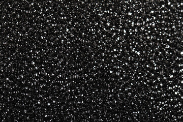 black foam rubber texture