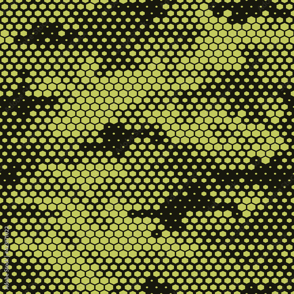 Aufkleber camouflage seamless pattern. digital military texture. print on fabric on clothes. endless pattern o