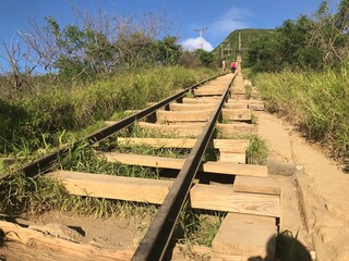 railway in the countryside