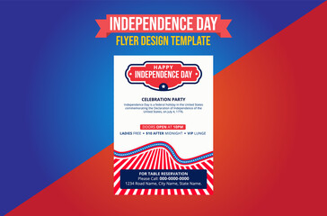 Happy independence day 4 th july, United states of america day. United states of america independence day. 4th july Happy independence day flyer design template. USA symbol, fourth of july Independenc