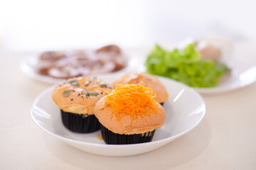 delicious dessert butter mamon cup cake