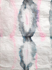 Tie Dye. Tie Watercolor Bohemian Fabric. Rainbow Stain Strip Textile. Background Tie Dye. Color Galaxy Repeat Design. Dye Silk.