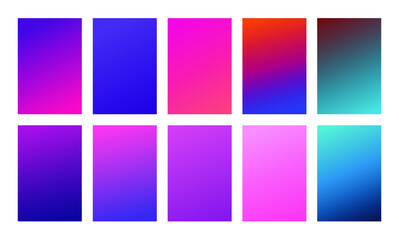Modern vibrant gradient background. Creative template for design, cover, banner, poster, mobile app