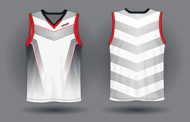 Basketball jersey, Tank top sport illustration.	