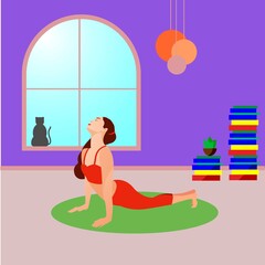 Yoga at home