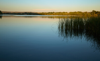 walking inside the mountains with trees