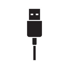 Usb icon. flash drive sign