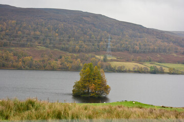 Loch Freuchie See in Highlands Schottland