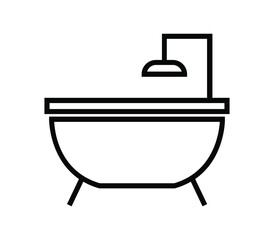 Bathtub icon