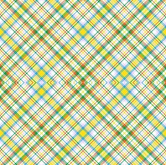 Rainbow Pastel Argyle Plaid Tartan textured Seamless Pattern Design