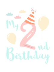 my 2nd birthday