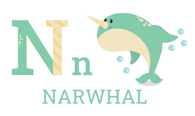 narwhal abc © Marcel