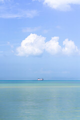 Obraz premium A ferry boat near Samui island
